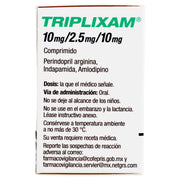 Triplixam 10Mg/2.5Mg/10Mg Con 30 Comprimidos (Perindopril/Arginina/Indapamida/Amlodipino) - WeCare Pharma