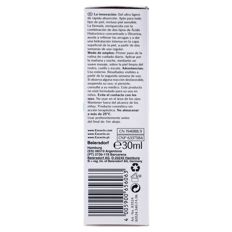 Eucerin Hyaluron Filler Hydrating Booster 30Ml - WeCare Pharma