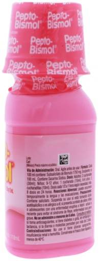 Pepto Bismol Suspensión 1.75G/100Ml 118Ml (Subsalicilato De Bismuto) - WeCare Pharma