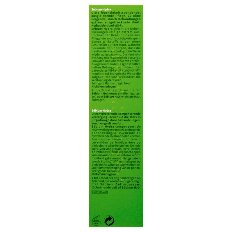 Bioderma Sebium Hydra Crema 40Ml - WeCare Pharma