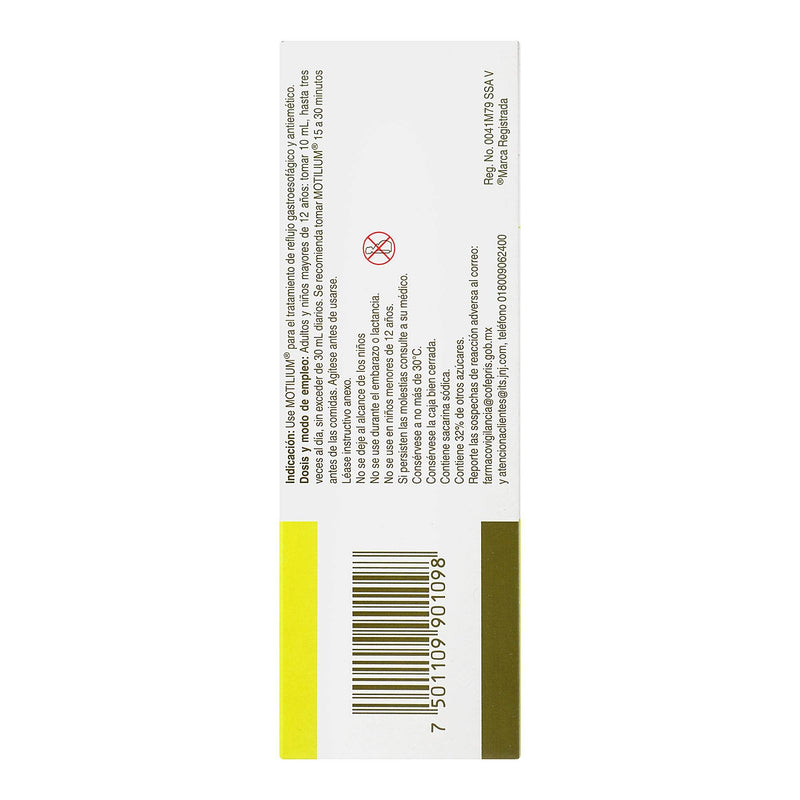 Motilium Suspensión 1Mg/Ml 60Ml (Domperidona) - WeCare Pharma