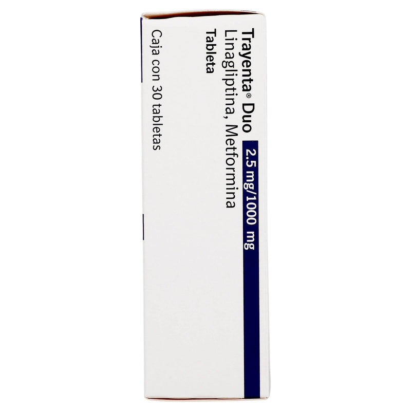 Trayenta Duo 2.5Mg/1000Mg Con 30 Tabletas (Linagliptina/Metformina) - WeCare Pharma