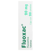 Fluoxac 20Mg Con 20 Tabletas (Fluoxetina) - WeCare Pharma