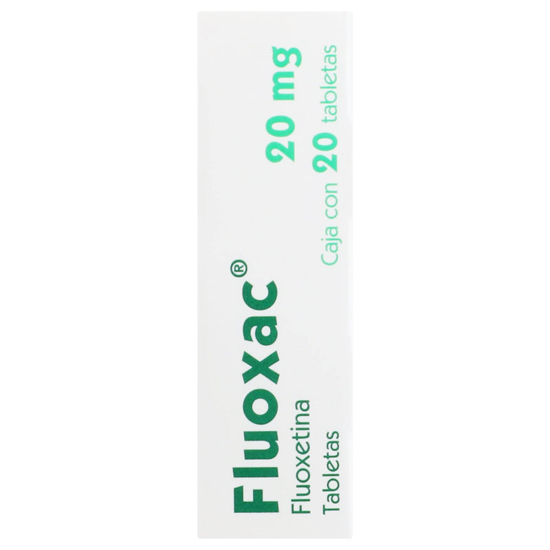 Fluoxac 20Mg Con 20 Tabletas (Fluoxetina) - WeCare Pharma