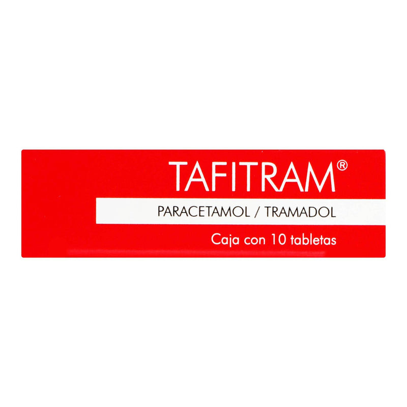 Tafitram 325Mg/37.5Mg Con 10 Tabletas (Paracetamol/Tramadol) - WeCare Pharma