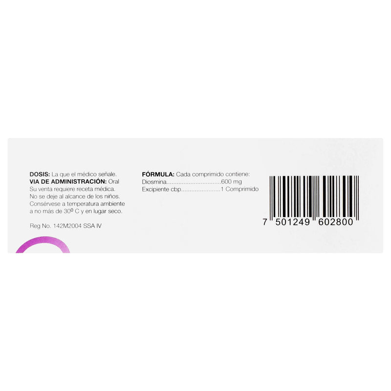 Phlebodia 600Mg Con 30 Comprimidos (Diosmina) - WeCare Pharma