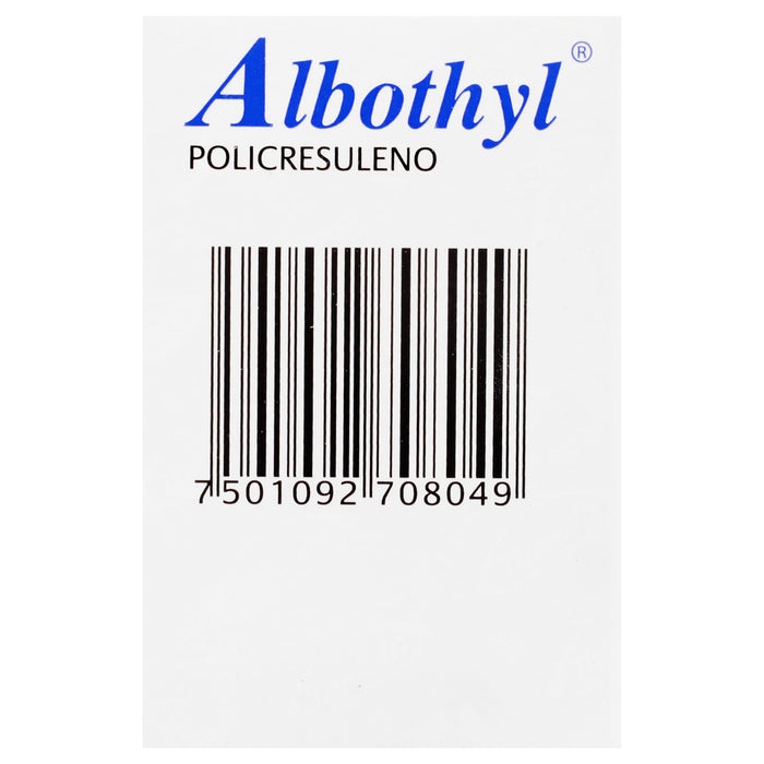 Albothyl Solución 407.5Mg/12Ml (Policresuleno) 5 - 7501092708049