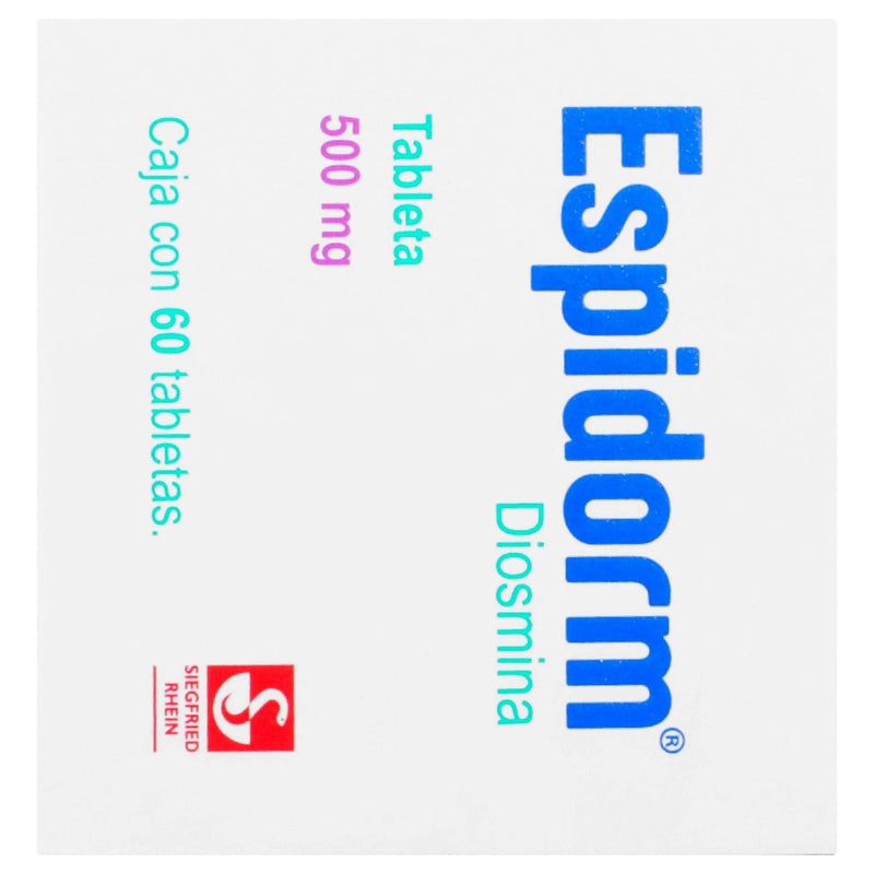 Espidorm 500Mg Con 60 Tabletas (Diosmina) - WeCare Pharma