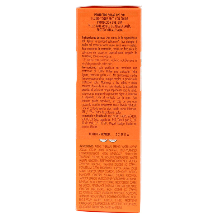 Avene Protector Solar Fluido Con Color Unificante Muy Ligero 5 - 3282770149111