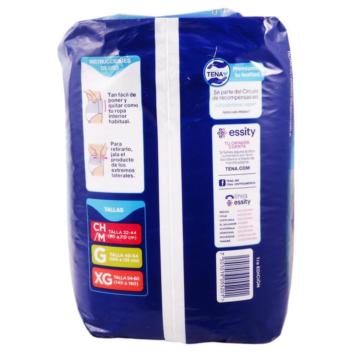Pañal Tena Maxi Protect Extra Grande Con 10 - WeCare Pharma
