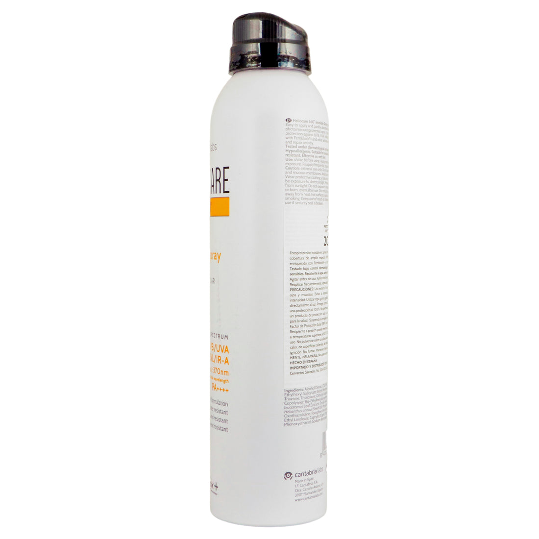 Cantabria Heliocare 360 Invisible Spray 200Ml 5 - 8470001866608