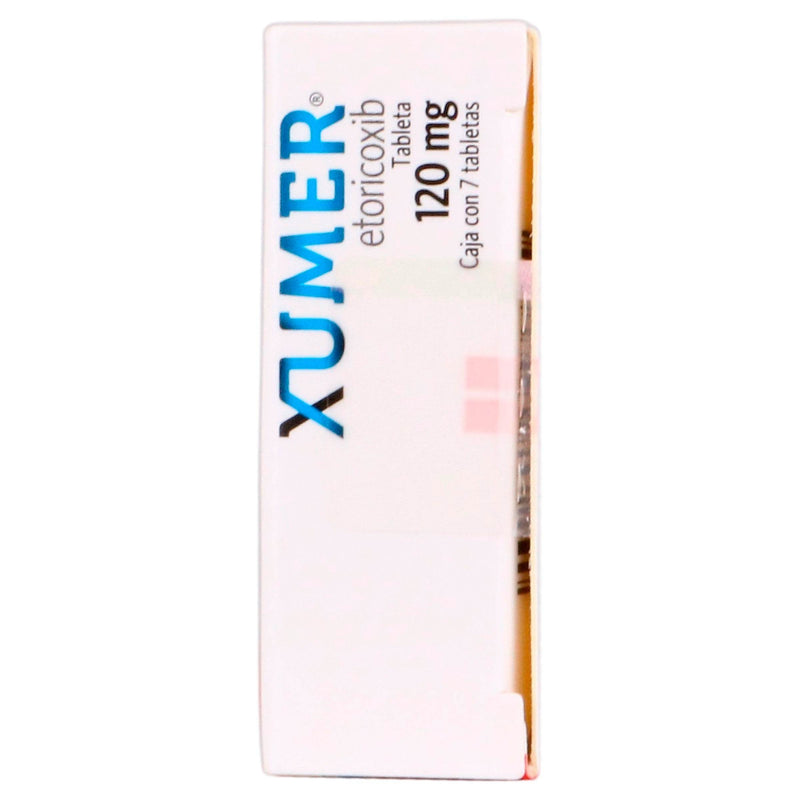 Xumer 120Mg Con 7 Tabletas (Etoricoxib) - WeCare Pharma