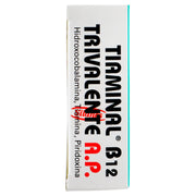 Tiaminal B12 Trivalente A.P. 2Ml Con 3 Ampulas (Hidroxocobalamina/Tiamina/Piridoxina) - WeCare Pharma