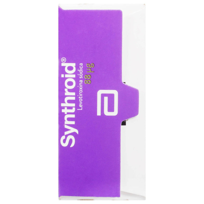 Synthroid 88Mcg Con 30 Tabletas (Levotiroxina Sodica) - WeCare Pharma
