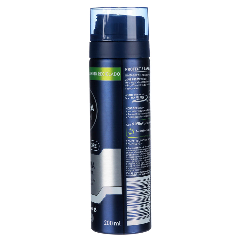 Espuma Para Afeitar Nivea 200Ml - WeCare Pharma