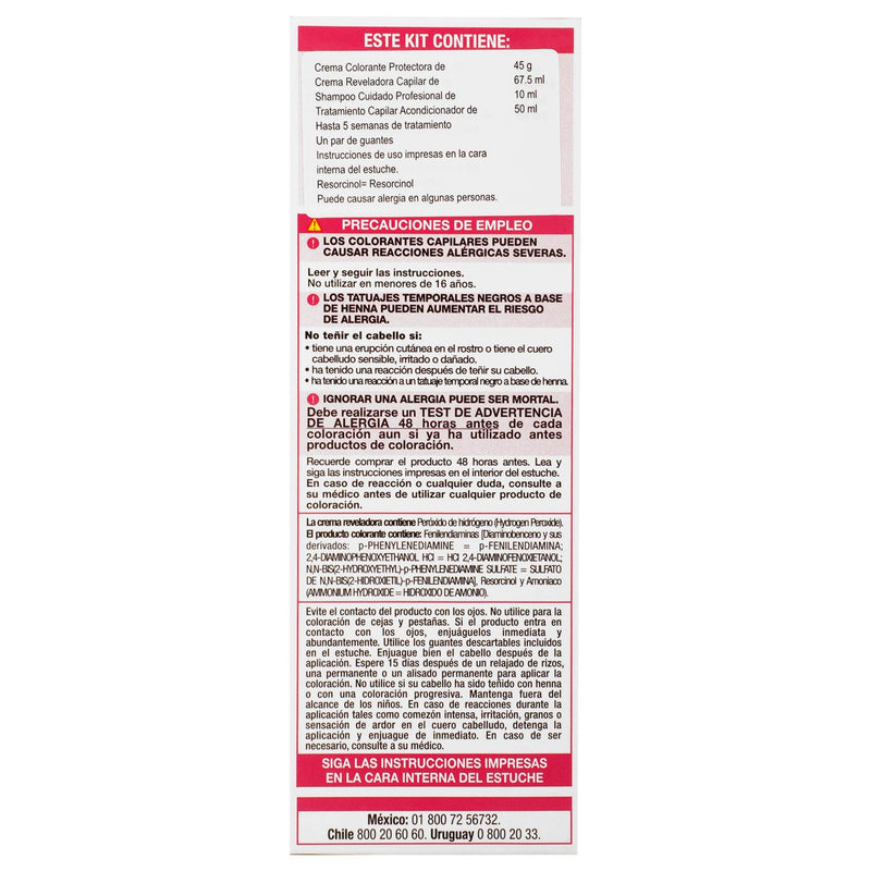 Tinte Loreal Excellence Negro 1 - WeCare Pharma