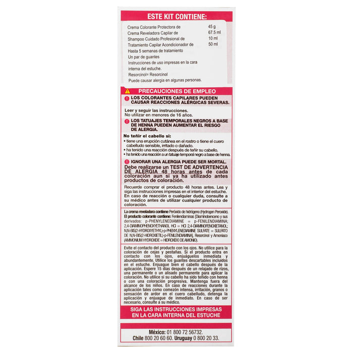 Tinte Loreal Excellence Negro 1 - WeCare Pharma