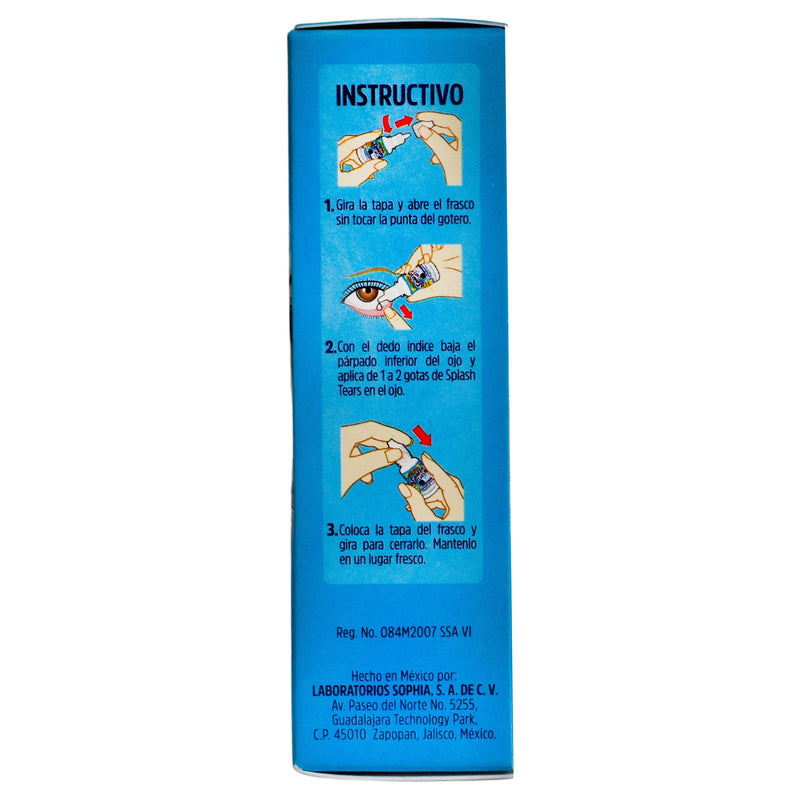 Splash Tears Gotas 15Ml (Lagrimas Artificiales) - WeCare Pharma