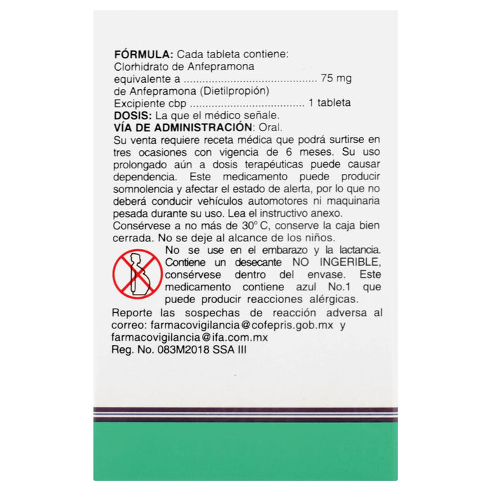 Norex Ap (Anfepramona) Tabletas 75Mg Con 30 - WeCare Pharma