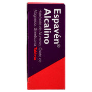 Espaven Alcalino 300Mg/50Mg/40Mg Con 50 Tabletas (Dimeticona/Aluminio/Magnesio) - WeCare Pharma
