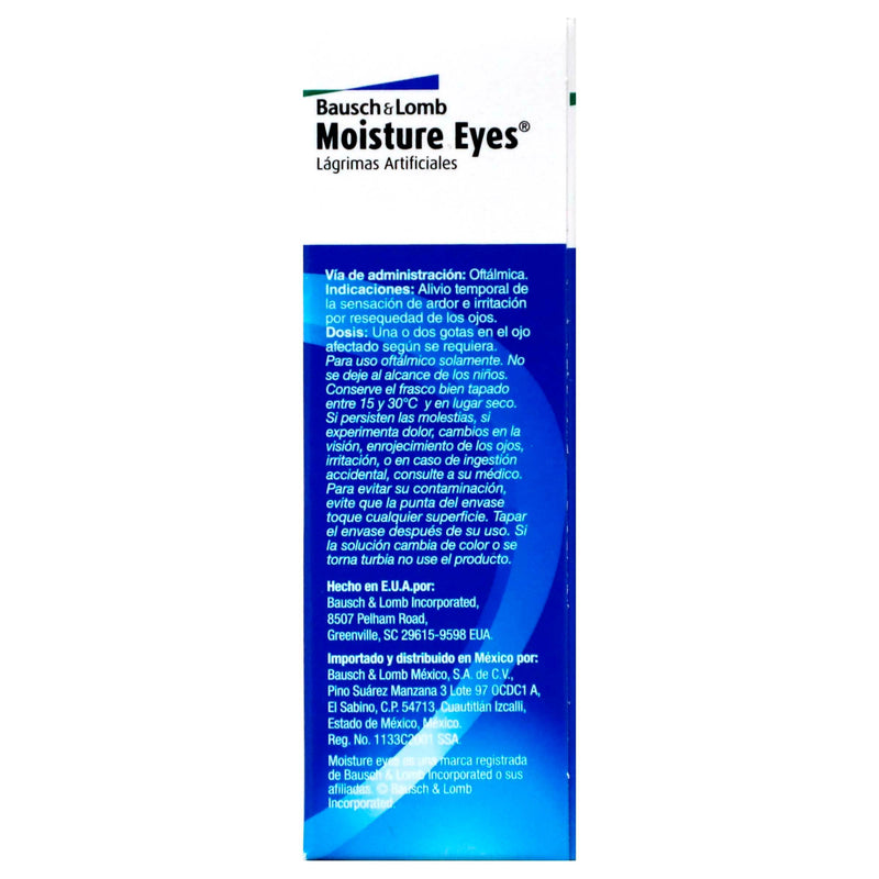 Moisture Eyes Gotas 15Ml (Lagrimas Artificiales) - WeCare Pharma