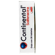 Continental 10Mg Con 20 Tabletas (Solifenacina) - WeCare Pharma