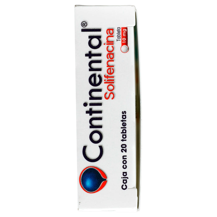 Continental 10Mg Con 20 Tabletas (Solifenacina) 4 - 7501299308806