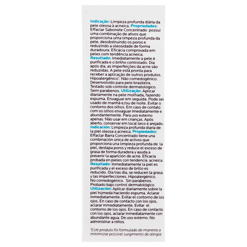 La Roche-P Effaclar Concentrado Barra 70G - WeCare Pharma