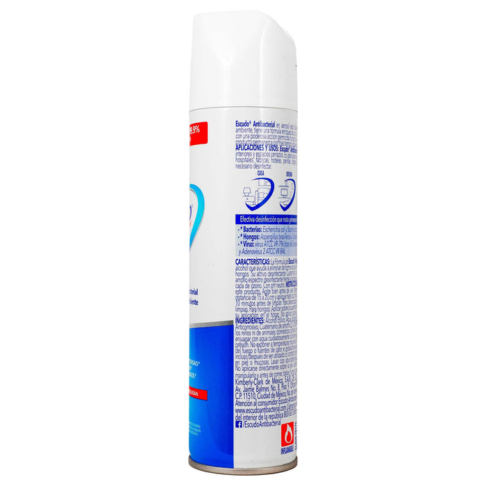 Escudo Desinfectante Antibacterial Aerosol 400Ml - WeCare Pharma