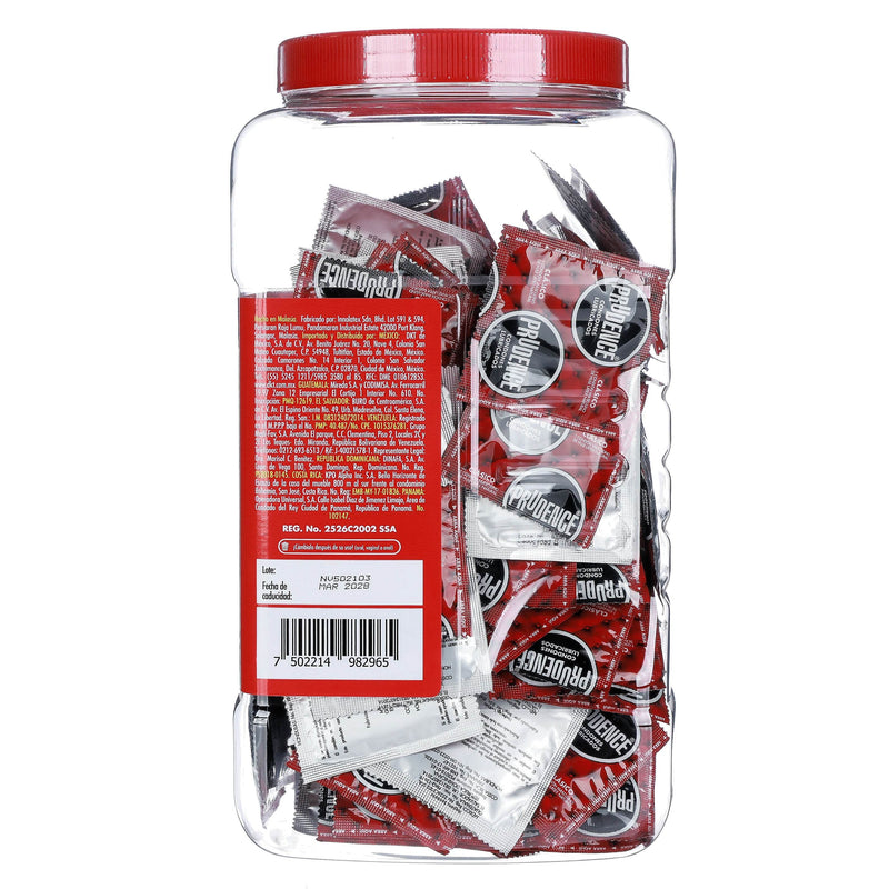 Condon Prudence Vitrolero Clasico Con 100 - WeCare Pharma