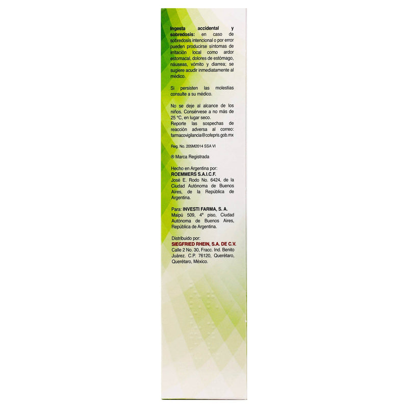 Sensemoc Efervecente V 600Mg Con 20 Tabletas (Acetilcisteina) - WeCare Pharma