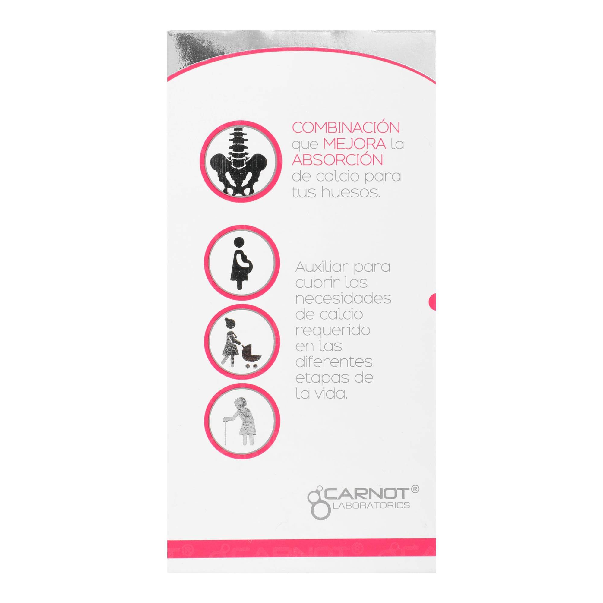 C-Tech 1495Mg/2Mg Con 60 Tabletas (Calcio/Colecalciferol) — WeCare Pharma