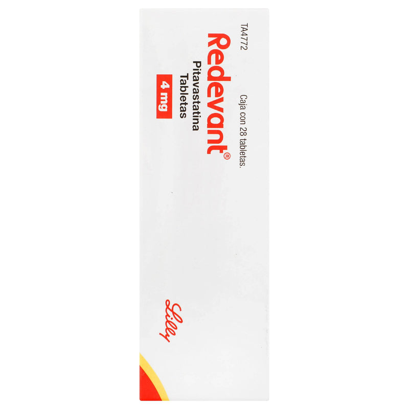 Redevant 4Mg Con 28 Tabletas (Pitavastatina) - WeCare Pharma