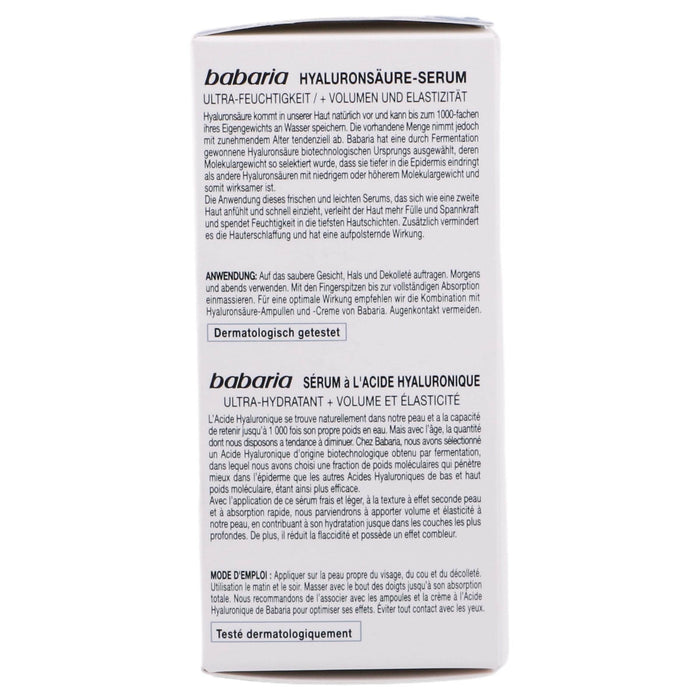 Babaria Serum Acido Hialuronico 30Ml - WeCare Pharma