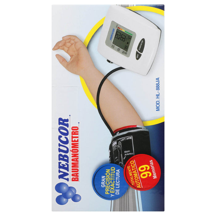Monitor De Presión Arterial Digital Nebucor Brazo - WeCare Pharma