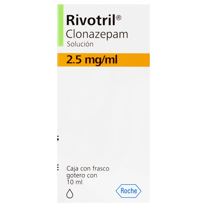 Rivotril (Clonazepam) Frasco Con Gts 2.5Mg/Ml Con 10Ml - WeCare Pharma