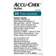 Accu-Chek Active Tiras Reactivas Con 25 - WeCare Pharma