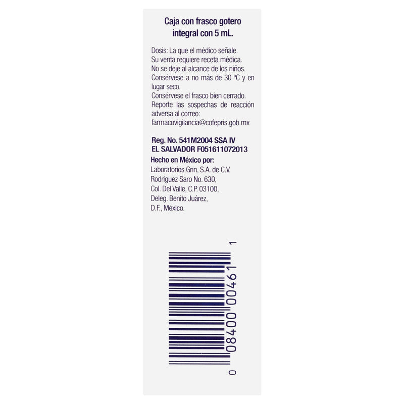 Kedrop (Ketotifeno) Solución Oft 0.025Mg 5Ml - WeCare Pharma