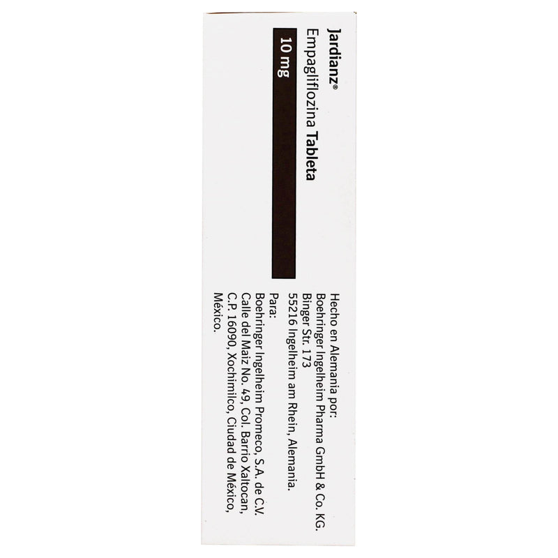 Jardianz 10Mg Con 30 Tabletas (Empagliflozina) - WeCare Pharma