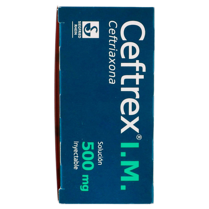 Ceftrex Im Frasco 500Mg Con 1 Ampulas (Ceftriaxona) - WeCare Pharma