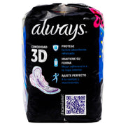 Toallas Always Noches Tranquilas Seda-Sec Con 8 - WeCare Pharma