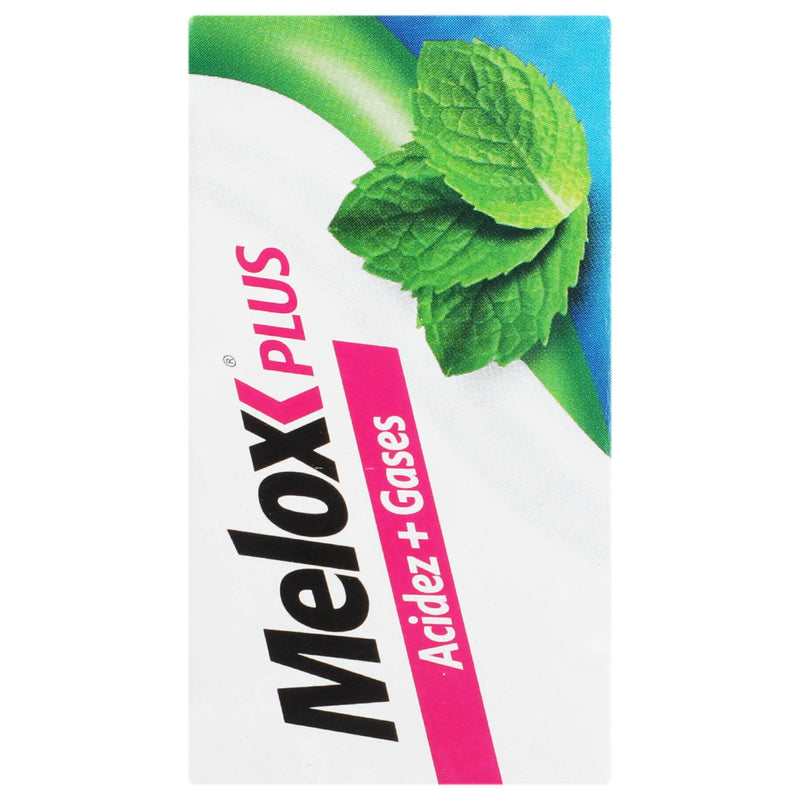 Melox Plus Mast 200Mg Con 50 Menta Tabletas (Aluminio/Magnesio/Simeticona) - WeCare Pharma