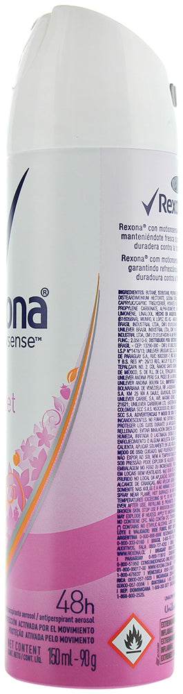 Desodorante Rexona Woman Sexy Bouquet Spray 150Ml - WeCare Pharma