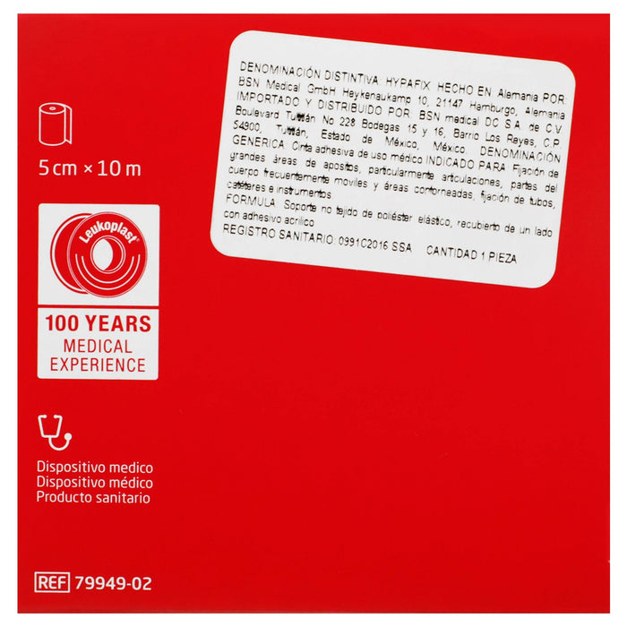 Gasa Adhesiva Para Apósitos Hypafix 5Cmx10M - WeCare Pharma