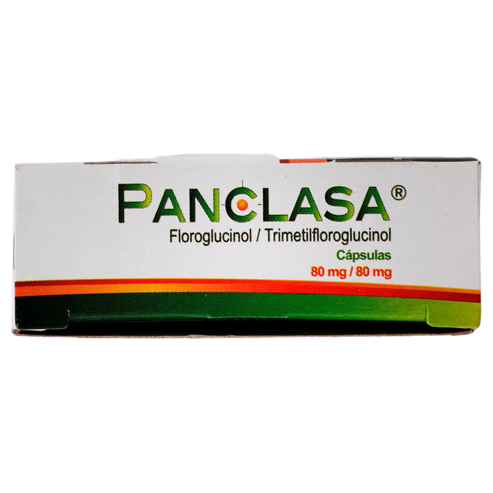 Panclasa 80Mg/80Mg Con 20 Capsulas (Floroglucinol/Trimetilfloroglucinol) 4 - 7501188801227