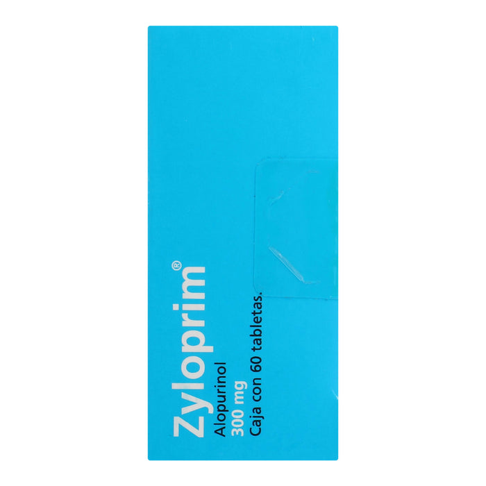 Zyloprim 300Mg Con 60 Tabletas (Alopurinol) 4 - 7502253072931