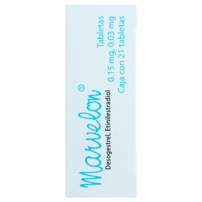 Marvelon 0.15Mg/0.03Mg Con 21 Tabletas (Desogestrel/Etinilestradiol) - WeCare Pharma