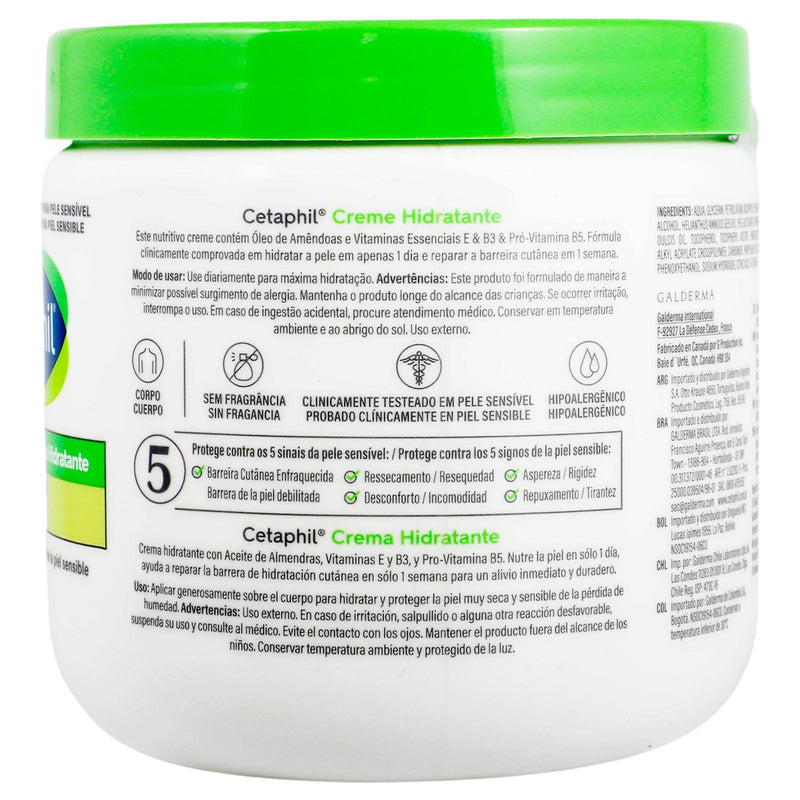 Cetaphil Crema Humectante 453 G - WeCare Pharma