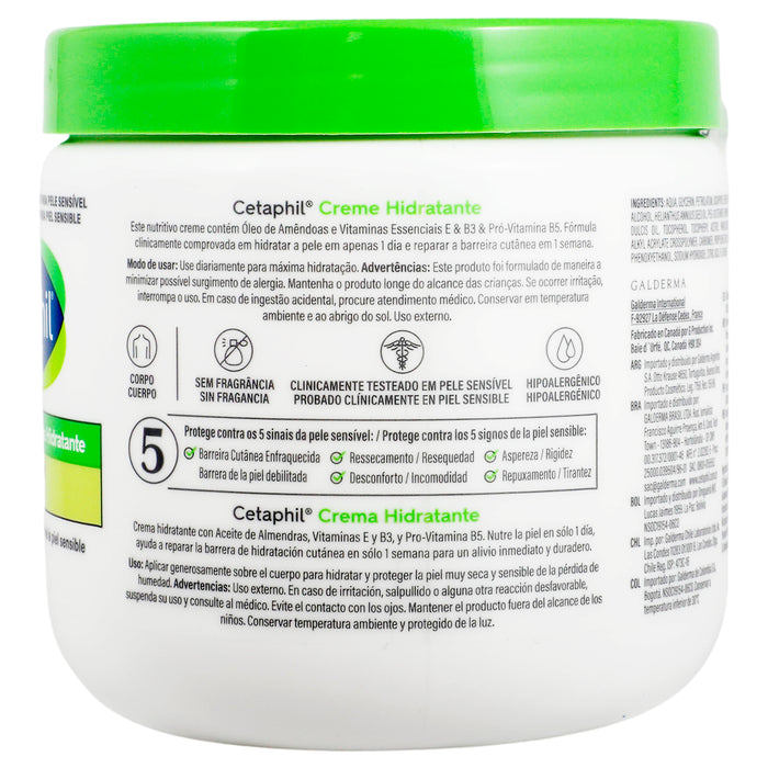 Cetaphil Crema Humectante 453 G 4 - 3466320012838