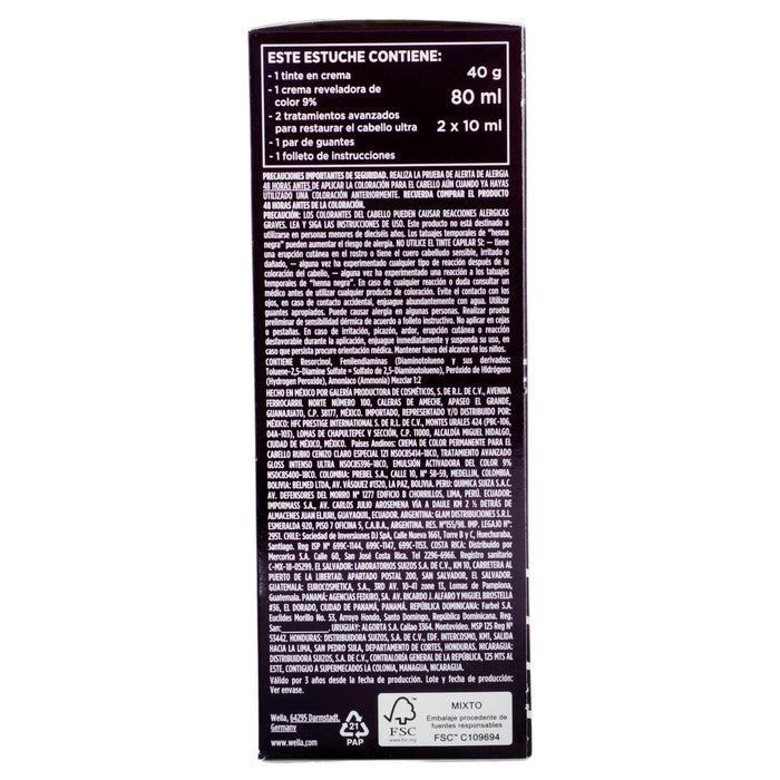 Tinte Koleston Rubio Claro 121 - WeCare Pharma